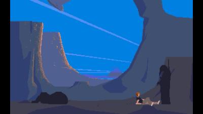 Vor der schwarzen Katze rettete uns ein Einheimischer, doch wirklich freundlich ist er uns nicht gesonnen.