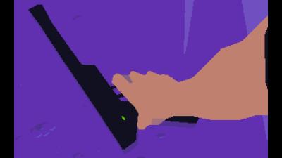 Nachdem der Wache “irgendetwas” auf den Kopf gefallen ist, heben wir deren Waffe auf, kann ja nicht schaden.