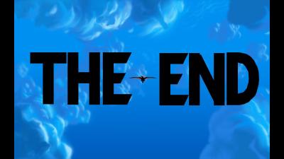 Sehr schön und stilistisch gut gemacht ist das Ende, wir fliegen direkt durch es durch.