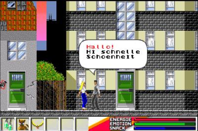 Der Umgang mit einer der wenigen weiblichen Personen ist fragwürdig. Frauen wollen nur teure Geschenke, um ihr Herz zu gewinnen.