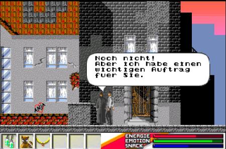 Lukas bekommt von einem Geheimagenten einen Auftrag.
