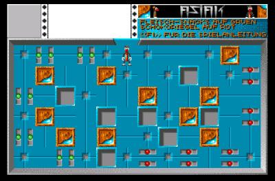 Das Schiebepuzzle geht über insgesamt fünf Level.