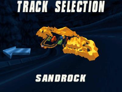 Sandrock bringt Wüsten- und Vegas-Feeling auf. Natürlich gehören hier auch enge Schluchten zum Repertoire.