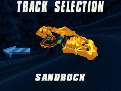 Sandrock bringt Wüsten- und Vegas-Feeling auf. Natürlich gehören hier auch enge Schluchten zum Repertoire.