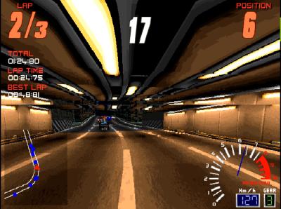 Die Tunnel sind bei Nacht natürlich schön beleuchtet und bringen mehr Lichstimmungen in der Strecke unter.