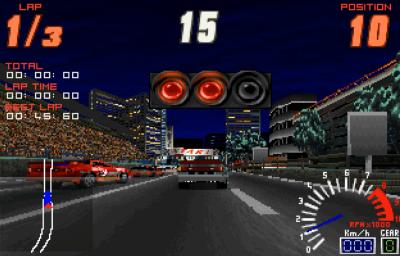 Und Palm Town bei Nacht einmal in VGA