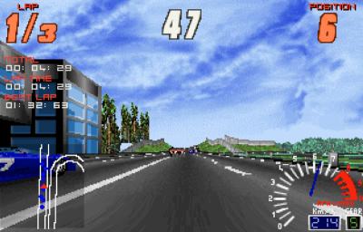 Die Umgebungslandschaft sieht auch in VGA noch schon aus.