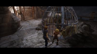 Wir finden die gefangene Frau vom Troll und schaffen es sogar diese zu befreien.