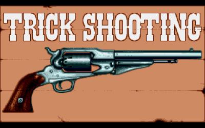 Der Startbildschirm vom Trick Shooting.