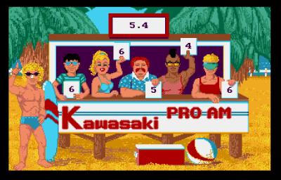 Haben wir unsere Surfing-Versuche aufgebraucht oder ist die Zeit abgelaufen, so bekommen wir unsere Punkte vergeben.