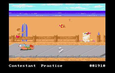 Irgendwann fallen wir aber, was unserer Fahrerin entsprechend quittiert.