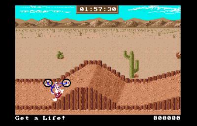 Beim BMX können wir auch stürzen. Geschieht das bei einem Special-Move, so ist die Runde in der Regel vorbei.