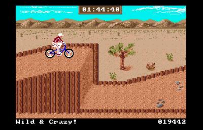 Rampen halten einen an, einen von vier wagemutigen Stunts für besonders viel Punkte zu vollführen.