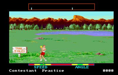 Beim Frisbee (Flying Disc) werfen wir zuerst die Disk im perfekten Winkel und Geschwindigkeit.