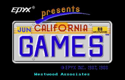 Das California Games Logo