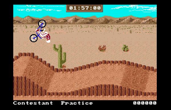 Looping aus dem BMX-Teil von California Games