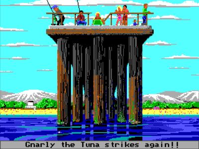 Spielen wir mit mehreren Mitspielern, so kann es passieren, dass ein Spieler gefressen wird - dies ist aber nur eine grafische Animation und hat sonst keine Auswirkung.