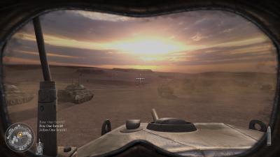 Das Spiel bietet auch Panzergefechte, welche eine schöne Abwechslung darstellen.
