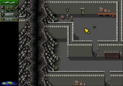 In der Militärbasis wird es sehr grauton-lastig.