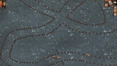 Die vermutlich merkwürdigste Bonusmission. Unter Zeitdruck müssen wir den Parkour abschließen.