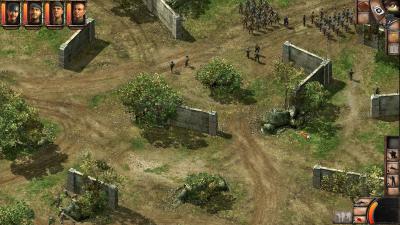 In der Regel klappt es dann einfach durch geschicktes platzieren der Commandos und viel Ausprobieren.