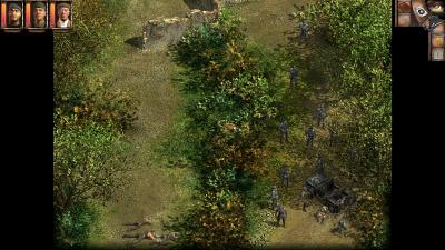 Die Mission ist 'einfach': Töte alle Gegner, dann flieh mit dem Jeep.