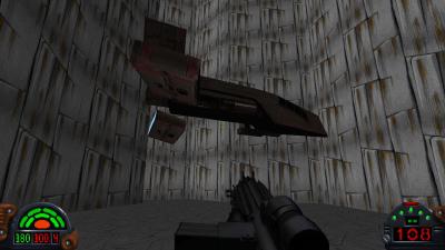 Unser Raumschiff sehen wir immer nur zwischen den Missionen. Es ist, anders als in der PC Games behauptet, kein X-Wing.