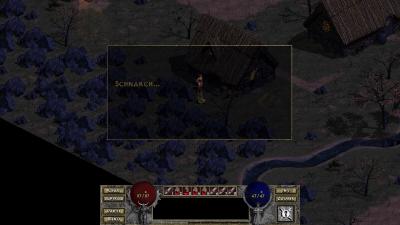 Nicht alle Konversationen mit den NPCs sind immer ertragreich. Was erwarten wir aber auch, wenn wir versuchen uns mit dem Trunkenbold zu unterhalten.