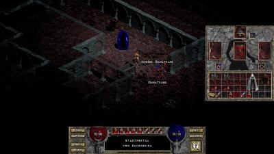 Das Stadtportal gehört auch zu den ikonischen Gegenständen ohne die kein Diablo-Teil auskommt. Je weiter man im Spiel, desto eher freut man sich, dass man für läpische 200 Gold einmal direkt ins Dorf Tristram zurück darf.