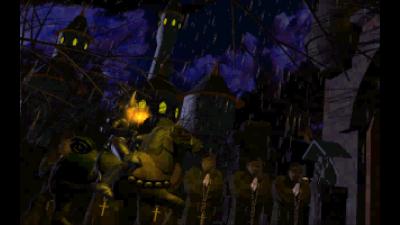 Das Intro zeigt einen wackeren Helden, der sich auf den Weg in den Dungeon macht.