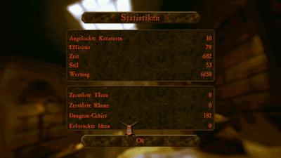 Nach jeder Mission gibt es Statistiken und der Spieler bekommt einen Score für die Highscoreliste.