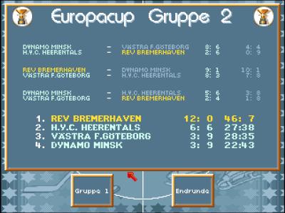 Im Europacup kommen wir herum. Am besten sind natürlich die drei zusätzlichen Spiele in der Gruppenphase und die Heimspiele in der Endrunde.