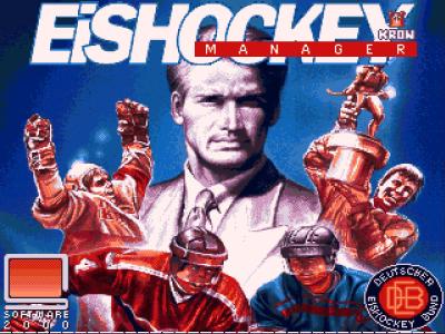 Startbildschirm vom Eishockey Manager