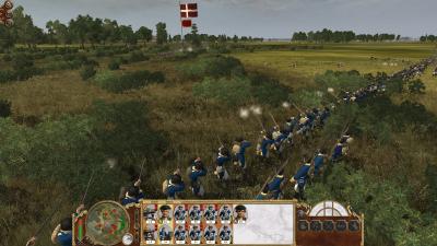 So nah verlieren wir natürlich den Überblick, können aber die Details der EInheiten und ihre Animationen genau bewundern.