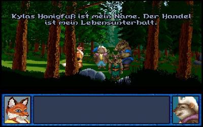 Auf Lichtungen treiben wir Handel - klingt nicht ganz sauber, wer weiß das schon.