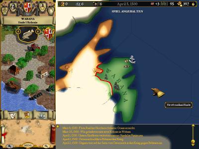 Die erste Kolonie in der neuen Welt... auch wenn es historisch nicht die korrekte Region ist.