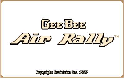 Der Startbilschirm: Damals als Activision noch nicht so groß war wie heute.