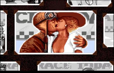 Nur wenn wir die Rennen überstehen gibt es den Kuss der Schönheit.