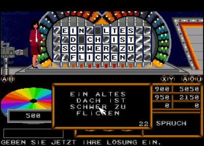 Bei diesem Spruch brauchten wir auch wieder länger.