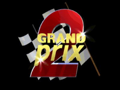 Der Startbildschirm von Grand Prix 2