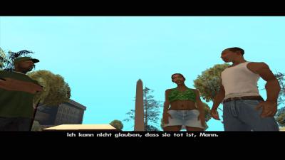 Bevor es zu schön wird, erinnert uns das Spiel daran, dass wir wegen unserer toten Mutter hier sind.