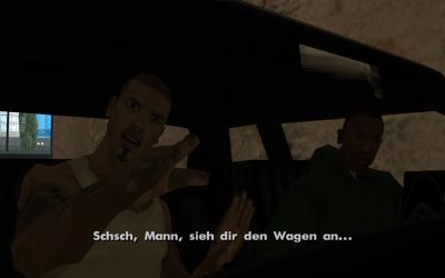 Unser Kumpel Caesar zeigt uns, dass uns BigSmoke und Ryder verraten haben.