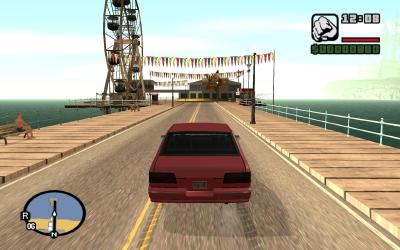 Das Pier in Los Santos, welches aufmerksame GTA V Spieler mit Sicherheit auch wiedererkennen.