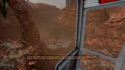 Auch in Black Mesa wartet zu Beginn die Fahrt mit der Bahn auf uns.