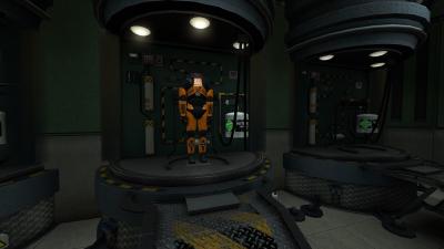 Der Anzug, welcher eines der bekannten Markenzeichen von Half-Life ist.