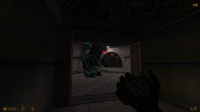 Mit der Granate können wir nicht wirklich viel mit dem Gegner anstellen.