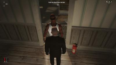 Gegner, die an Brüstungen stehen, können leicht das Gleichgewicht verliefen und dort herunterfallen.