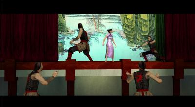 In China im Theater gibt es eine besondere Aufführung, teile des Publikums sollen umgebracht werden.