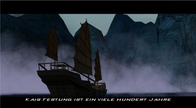 Per Schiff verfolgen wir die Nazis in ihre Basis.