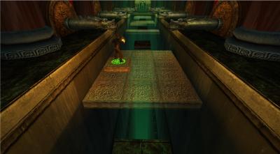 Ein “Stell dich richtig hin”-Rätsel wartet kurz vor Ende auf uns.